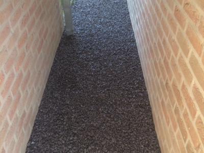 Pavage d'une allée de garage à Beaufays