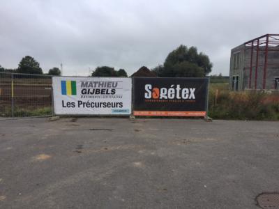 terrassement d'unité PME a Herstal (en cours)